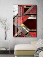 Pictură ArtShop Shades Of Red With Golden Elements 30x45cm (PA184-XL)
