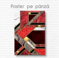 Pictură ArtShop Shades Of Red With Golden Elements 50x75cm (PA184-M-PL) imaginea #2 — magazin online Desire.md
