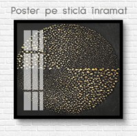 Pictură ArtShop Speckled Gold Circle 100x100cm (PA224)  imaginea #2 — magazin online Desire.md