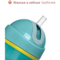 Cană anti-vărsare Chicco Turquoise (180738) imaginea #6 — magazin online Desire.md