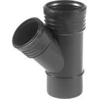 Звукопоглощающий отвод Wavin 45° 110x75 (56949)