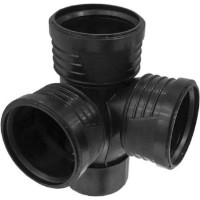 Звукопоглощающий отвод Wavin 87 110x110x110x110 (58190)