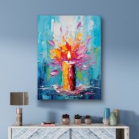 Pictură ArtShop Painted Candle 40x60cm (PA435-L-PL)