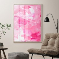 Pictură ArtShop Pink Abstraction 40x60cm (PA431-L)