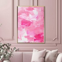 Pictură ArtShop Pink Abstraction 60x90cm (PA431-LL)