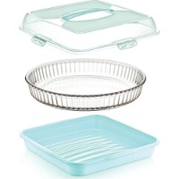 Пищевой контейнер Dunya Plastik Blue 30308 фото №2 — интернет-магазин Desire.md