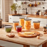 Банка для хранения Dunya Plastik Compact Round 1.7l 30743 фото №2 — интернет-магазин Desire.md