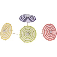 Set betisoare pentru aperitive EH Umbrela 18pcs 10cm (47052)