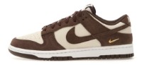 Кеды женские Nike Dunk Low Suede Light Orewood Brown/Baroque Brown/White, s.36.5 фото №2 — интернет-магазин Desire.md