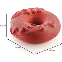 Formă  de copt Silikomart 3D Passione 20cm (2044313) imaginea #2 — magazin online Desire.md