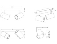 Spot Trio Marley 802400265 imaginea #3 — magazin online Desire.md