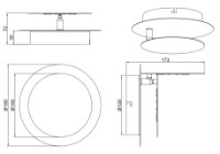 Candelabru de perete Trio MIO 240310131 imaginea #5 — magazin online Desire.md