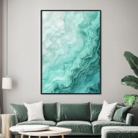 Pictură ArtShop Turquoise Waves 40x60cm (PA415-L-L)