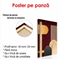 Pictură ArtShop Unusual Abstract Background 45x90cm (PA136-P-L) imaginea #2 — magazin online Desire.md