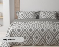 Lenjerie de pat Relaxe Home Soft Dreams 200x220cm Grey Desire (023433)