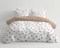 Lenjerie de pat Relaxe Home Soft Dreams 200x220cm Triang Latte (023438)