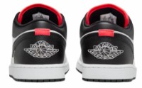 Кеды детские Nike Air Jordan 1 Low Black/Summit White/Infrared 23, s.38.5 фото №2 — интернет-магазин Desire.md