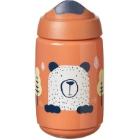 Cana cu pai Tommee Tippee Superstar Sippee 12m+ 390ml Orange (TT0538) imaginea #2 — magazin online Desire.md