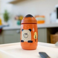 Cana cu pai Tommee Tippee Superstar Sippee 12m+ 390ml Orange (TT0538) imaginea #3 — magazin online Desire.md