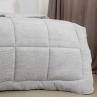 Одеяло Relaxe Home Teddy 150x210cm Light Grey (024551) фото №2 — интернет-магазин Desire.md