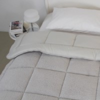 Одеяло Relaxe Home Teddy 150x210cm Light Grey (024551) фото №4 — интернет-магазин Desire.md