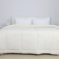Одеяло Relaxe Home Teddy 150x210cm Milky (024547) фото №2 — интернет-магазин Desire.md