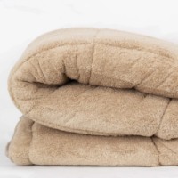 Одеяло Relaxe Home Teddy 200x210cm Golden Beige (024550) фото №2 — интернет-магазин Desire.md