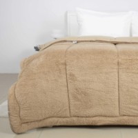 Одеяло Relaxe Home Teddy 200x210cm Golden Beige (024550) фото №4 — интернет-магазин Desire.md