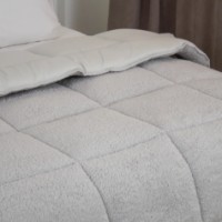 Одеяло Relaxe Home Teddy 200x210cm Light Grey (024552) фото №3 — интернет-магазин Desire.md