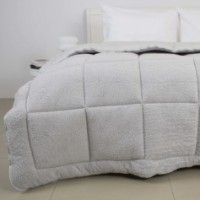 Одеяло Relaxe Home Teddy 200x210cm Light Grey (024552) фото №6 — интернет-магазин Desire.md