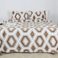 Cuvertura Relaxe Home TEP BOHO 220x240cm Beige (024554) imaginea #1 — magazin online Desire.md