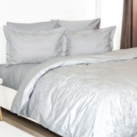 Постельное бельё Relaxe Home TEP Grace Jacquard Light Grey  (023305) фото №2 — интернет-магазин Desire.md