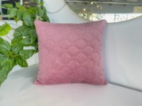 Perna decorativa Relaxe Home Velure 40x40cm  Rose (021463) imaginea #2 — magazin online Desire.md