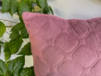 Perna decorativa Relaxe Home Velure 40x40cm  Rose (021463) imaginea #4 — magazin online Desire.md
