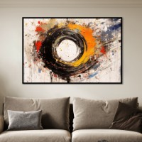 Pictură ArtShop Vortex On Abstract Background 60x30cm (PA342-XL-L)
