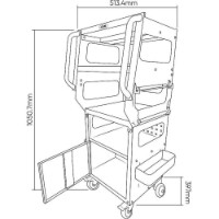 Cărucior de scule JBM 54388 imaginea #6 — magazin online Desire.md
