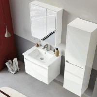 Lavoar cu dulap Orka Arno 65 White imaginea #3 — magazin online Desire.md