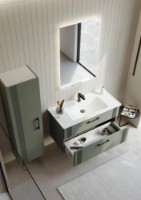 Lavoar cu dulap Orka Bari 100 Green (19199) imaginea #4 — magazin online Desire.md