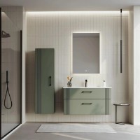 Lavoar cu dulap Orka Bari 85 Green (11373) imaginea #4 — magazin online Desire.md