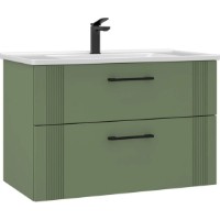 Lavoar cu dulap Orka Bari 85 Green (11373)