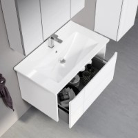 Dulap pentru lavoar Orka Likya 100 White Matt imaginea #2 — magazin online Desire.md