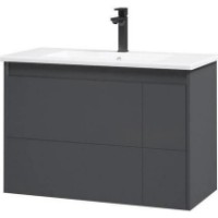 Шкаф с умывальником Orka Likya 65 Antracite (18674)