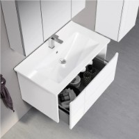 Lavoar cu dulap Orka Likya 80 White Matt (20097) imaginea #2 — magazin online Desire.md