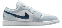 Кеды детские Nike Air Jordan 1 Low White/Aura/Squadron Blue, s.39 фото №7 — интернет-магазин Desire.md