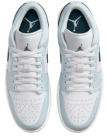 Кеды детские Nike Air Jordan 1 Low White/Aura/Squadron Blue, s.40 фото №8 — интернет-магазин Desire.md