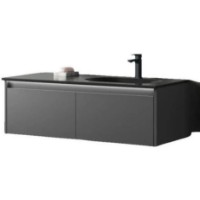 Шкаф с умывальником Orka Lisbon 90 Black (16542)