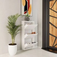 Rafturi pentru pantofi Trendy 3 Piece Metal White 50x103x15cm GTR007906 imaginea #4 — magazin online Desire.md