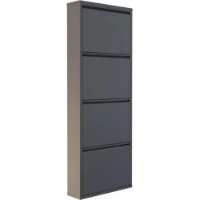 Rafturi pentru pantofi Trendy 4 Piece Metal Anthracite 50x136x15cm GTR007908 imaginea #6 — magazin online Desire.md