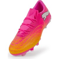 Ghete pentru fotbal Puma Future 9 Match Fusion Fg/Ag Poison Pink/Sun Stream/Bright Aqua/Puma White, s.40 imaginea #5 — magazin online Desire.md