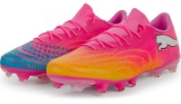 Ghete pentru fotbal Puma Future 9 Match Fusion Fg/Ag Poison Pink/Sun Stream/Bright Aqua/Puma White, s.42 imaginea #1 — magazin online Desire.md